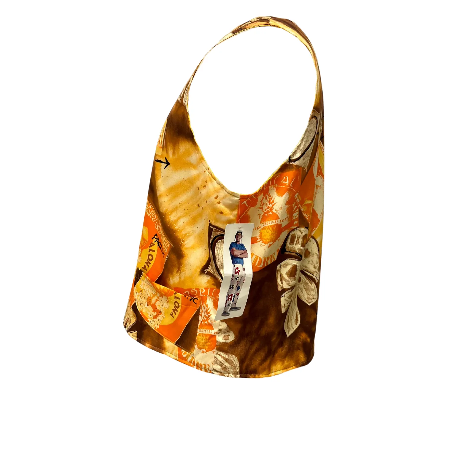 1990's Surf Line Hawaii Vest - Pacifica Brown
