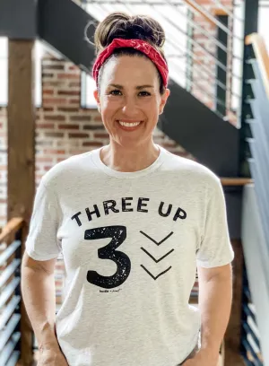 3 UP 3 DOWN BASEBALL TEE