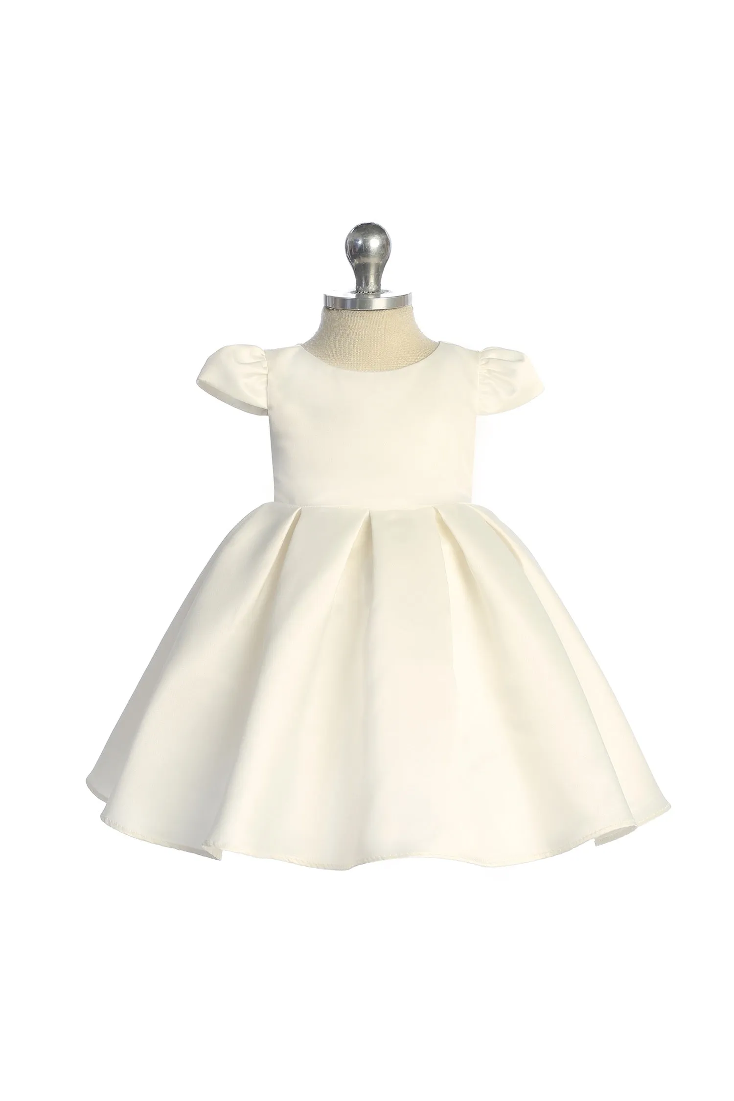 544- Classic Pleated Baby Dress