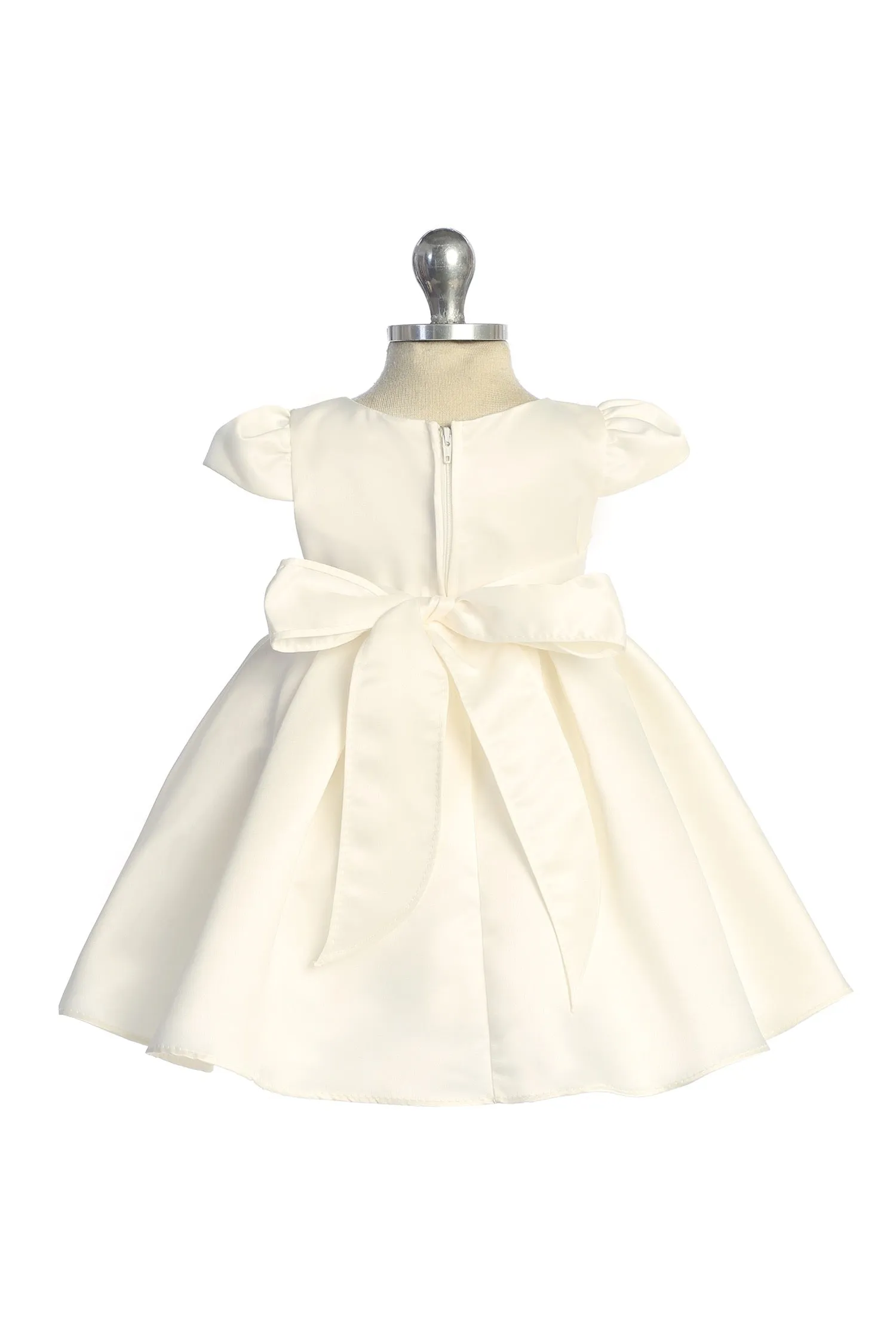 544- Classic Pleated Baby Dress