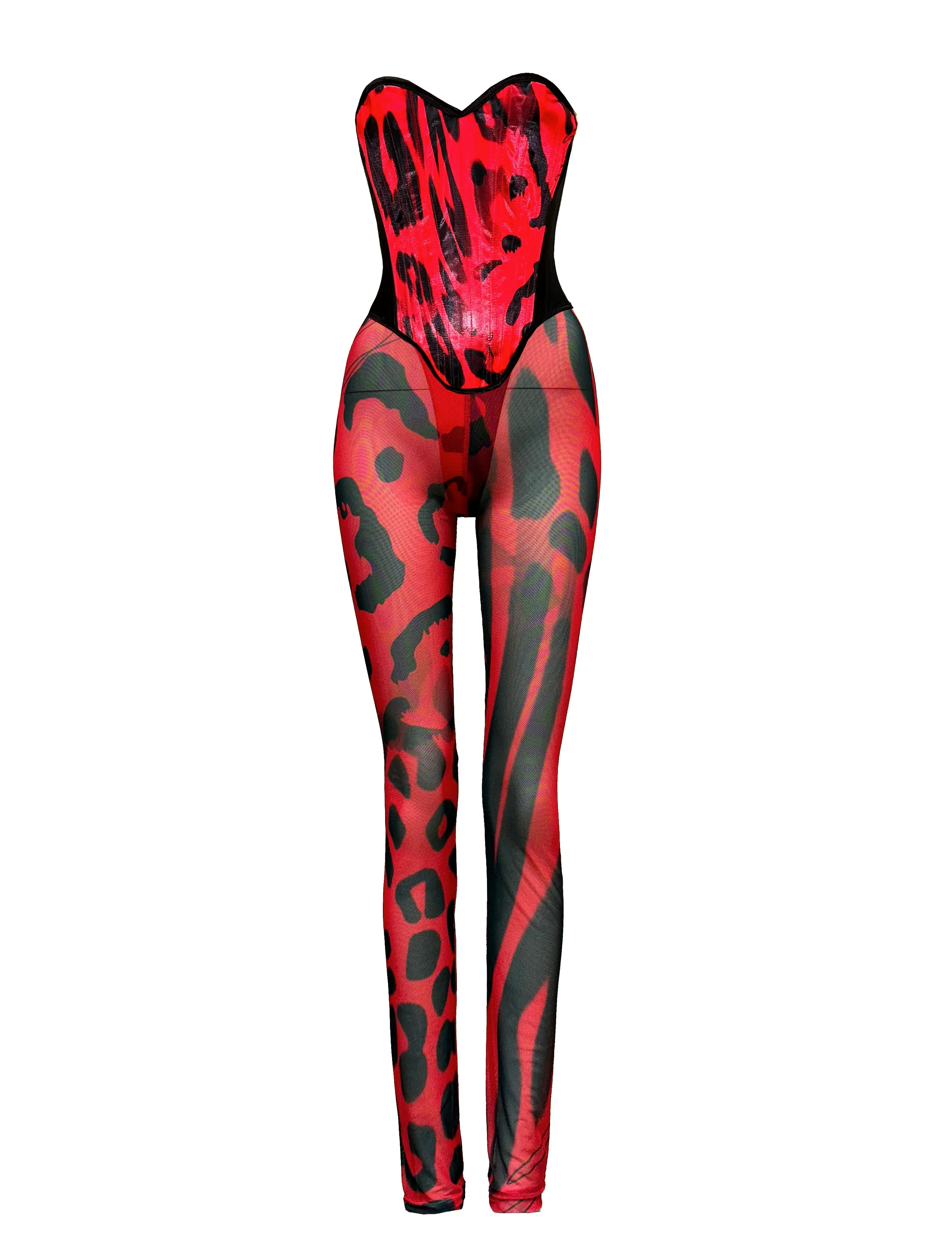 A Rouge Corset Set