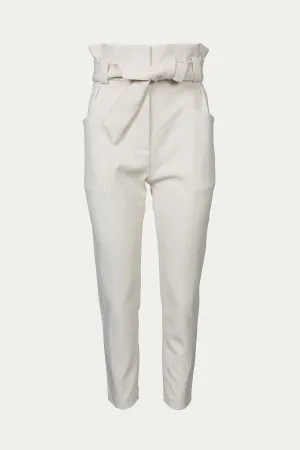 AKIN HIGH WAIST PAPERBAG PANTS