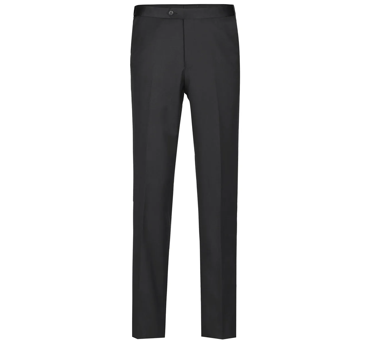 Alessandro Vitello by Renoir Slim Fit Black Tuxedo Peak Lapel Dress Suit 201-1