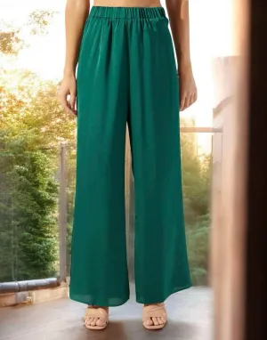 ALL SPRUCED UP SATIN PANTS