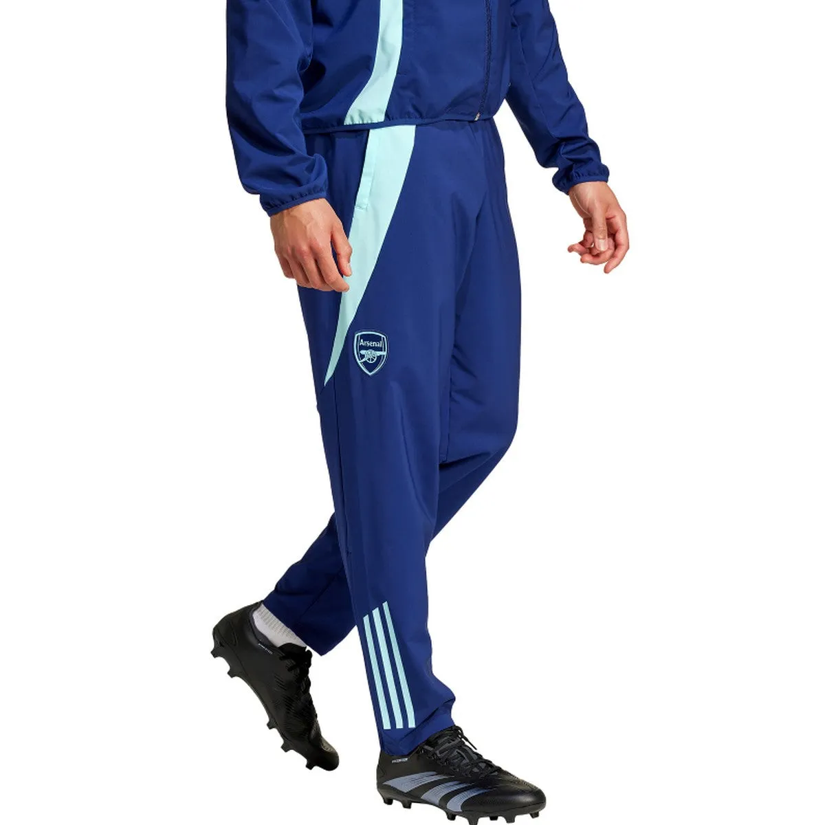 Arsenal FC presentation soccer tracksuit 2024/25 navy blue - Adidas