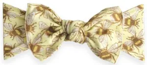 Baby Bling Bumblebee Printed Knot Headband