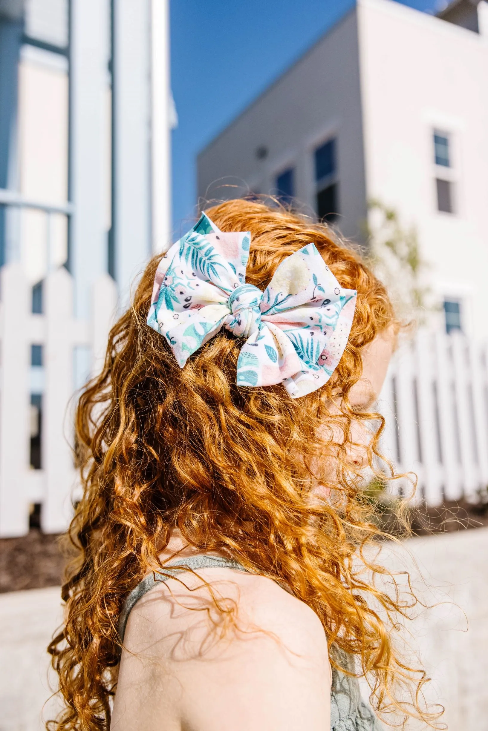 Baby Bling Fruit Salad Printed FAB-BOW-LOUS Clip
