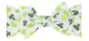 Baby Bling Lucky Charm Printed Knot Headband