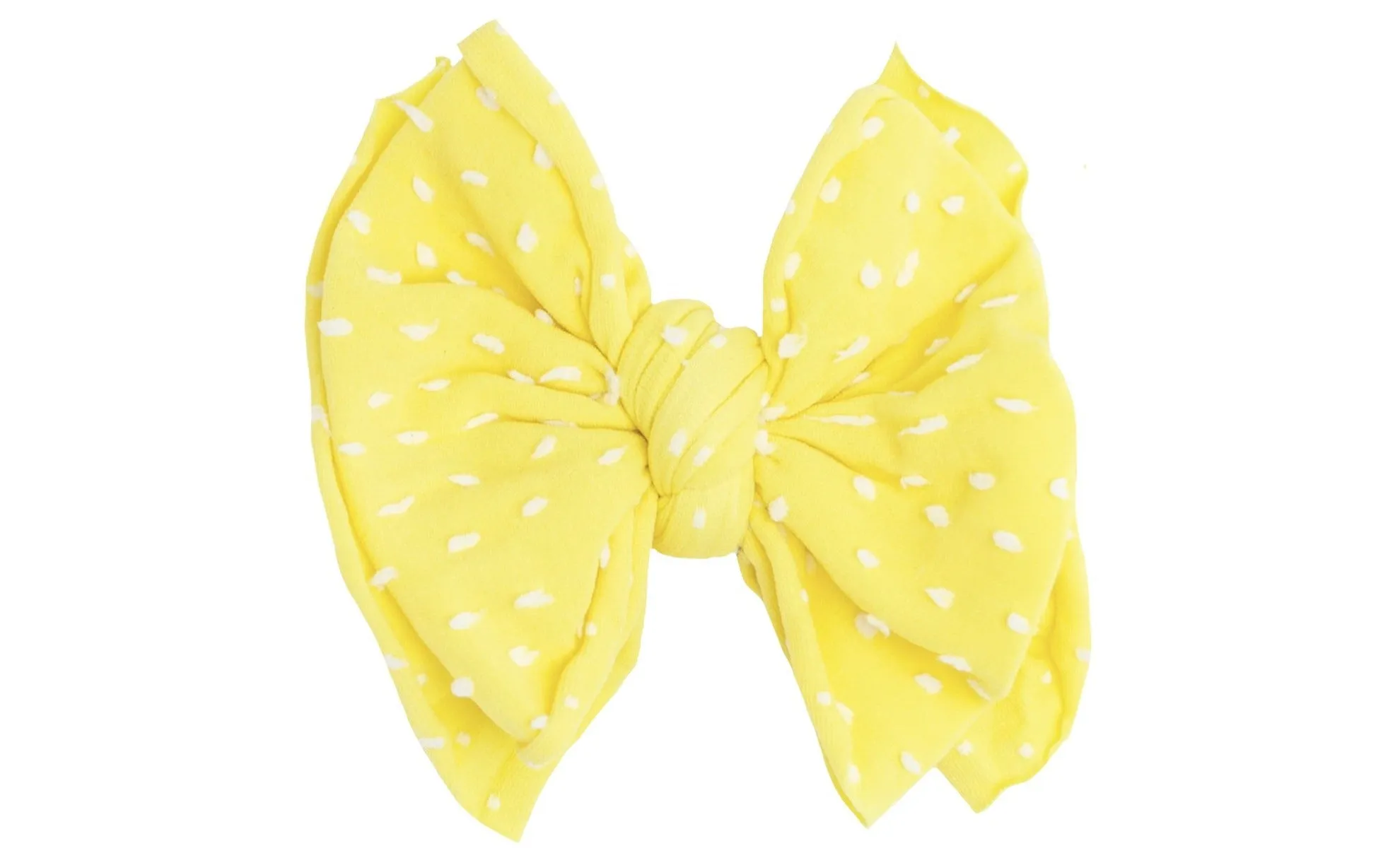 Baby Bling Meringue Dot SHAB-BOW-LOUS Clip