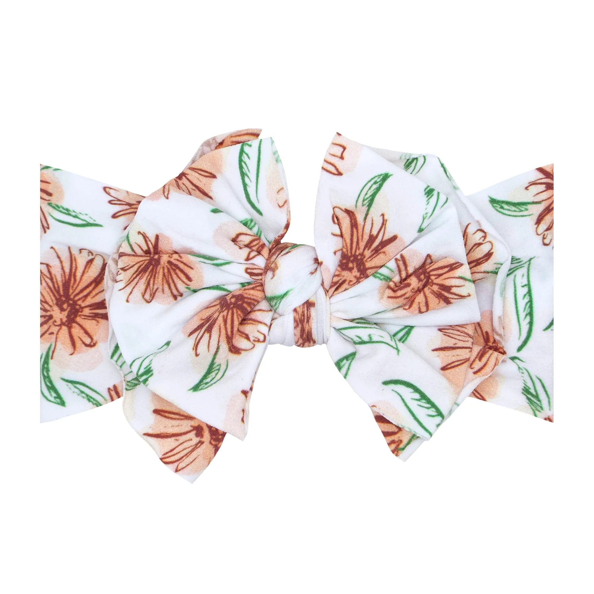 Baby Bling Saffron Printed FAB Headband