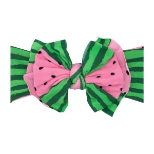 Baby Bling Watermelon Seeds Printed FAB Headband