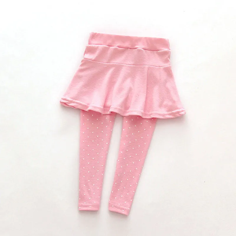 Baby Kid Pantskirt Girl Wool Culotte Pants Child Legging Trousers Dress