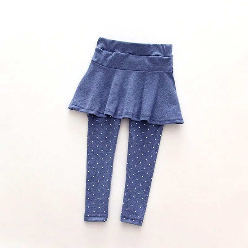 Baby Kid Pantskirt Girl Wool Culotte Pants Child Legging Trousers Dress