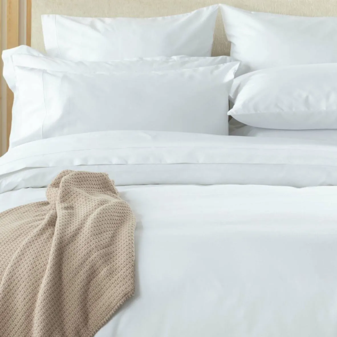 Belledorm 400TC Egyptian Cotton Duvet Cover - White