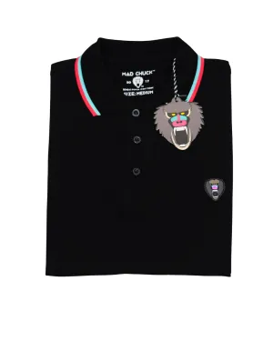 BLACK Tri-Tone POLO