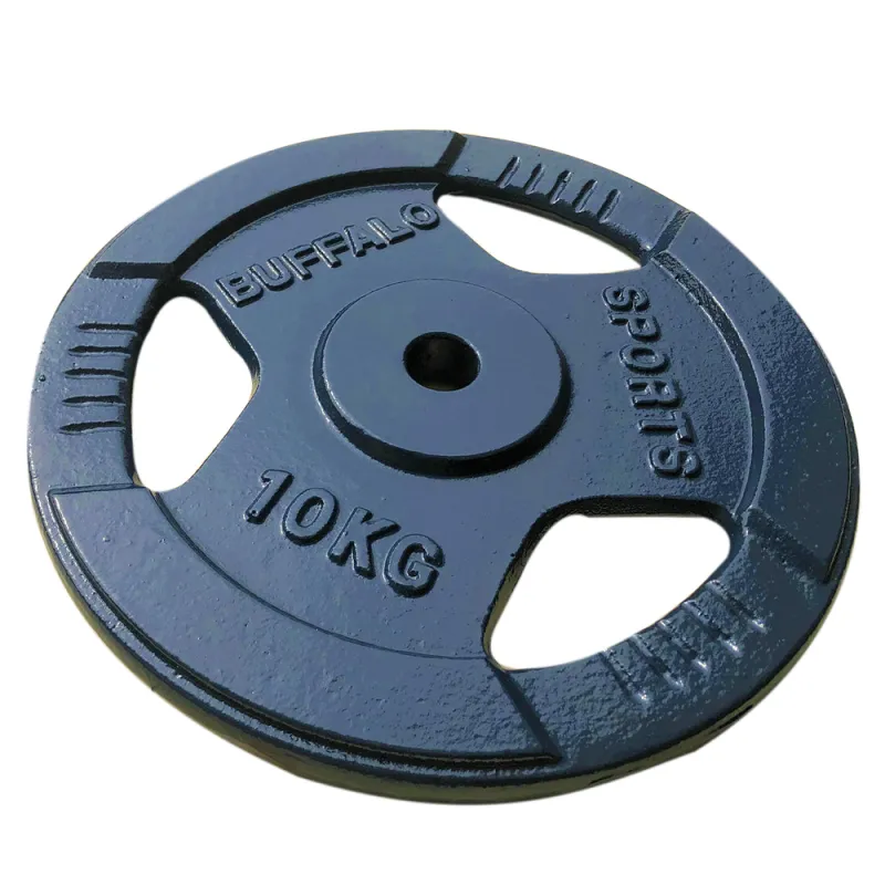Buffalo Sports 10kg Tri-Grip Weight Plate