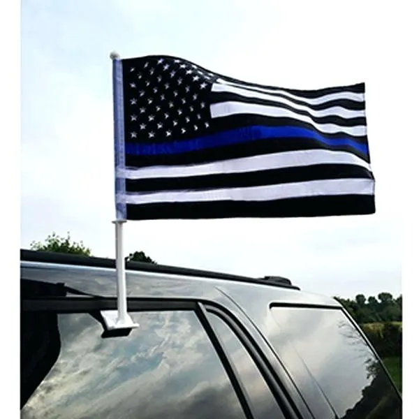 Car Flag with Pole