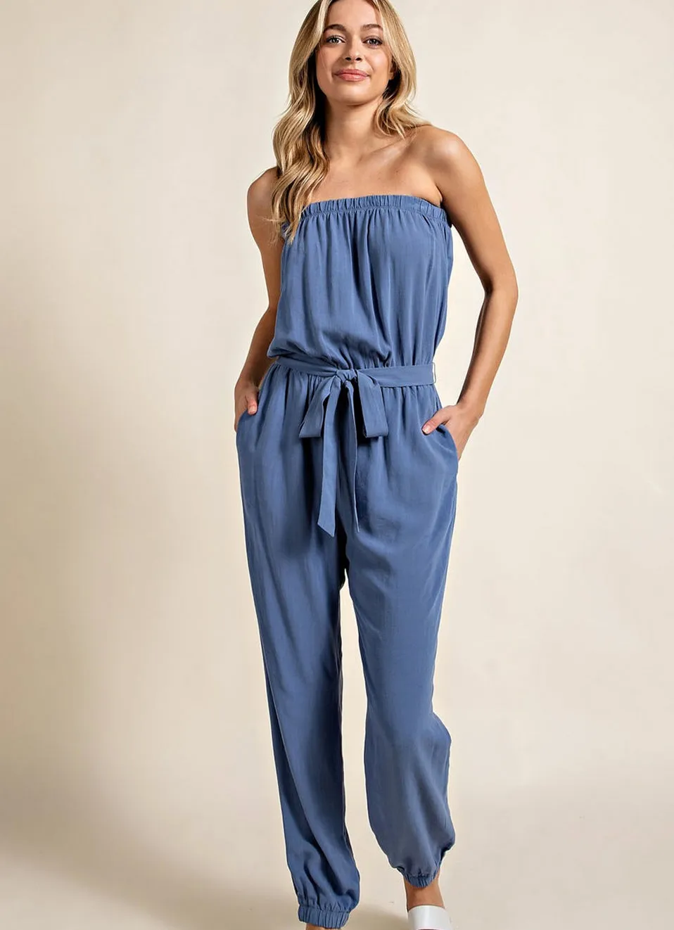 Celadon Blue Jumpsuit