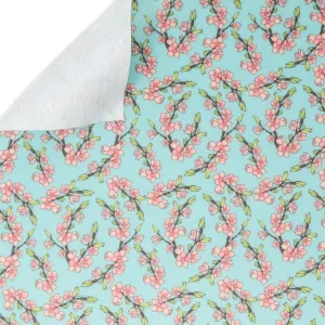 Cherry Blossom Printed Felt
