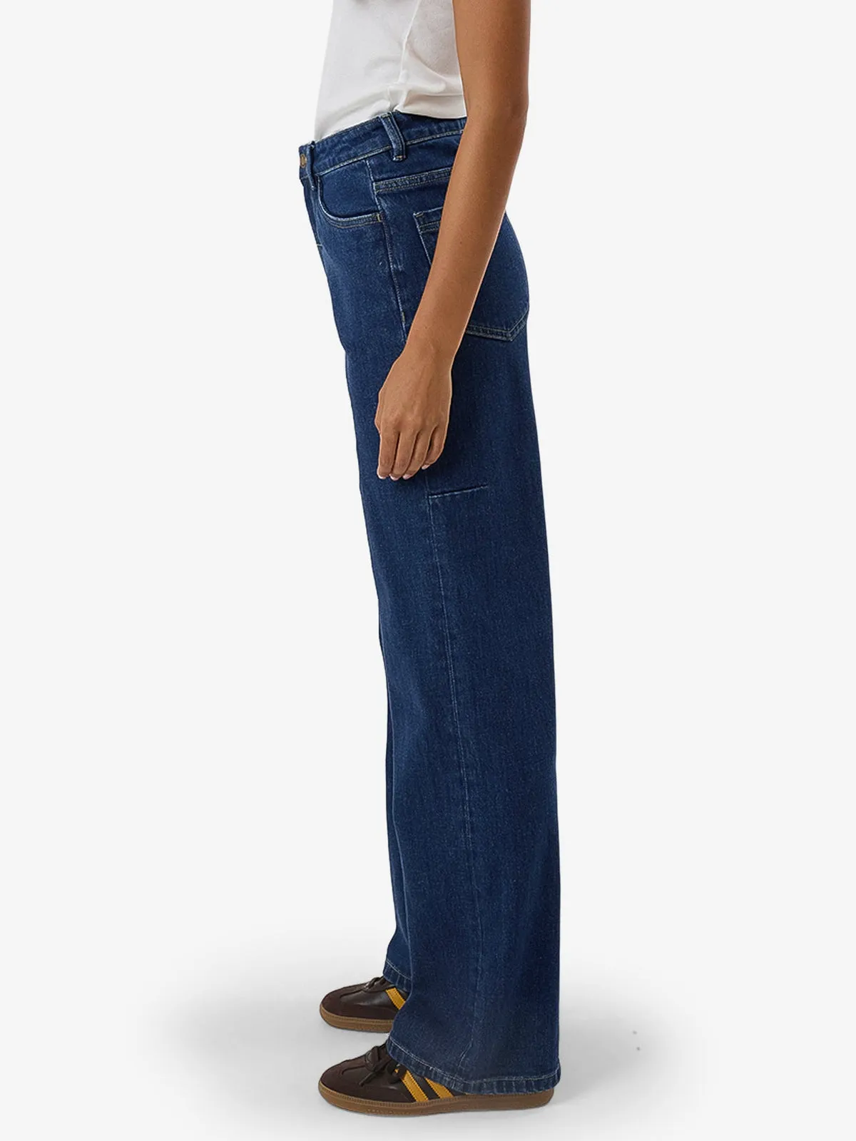 Cherry Stretch Jean in Union Blue