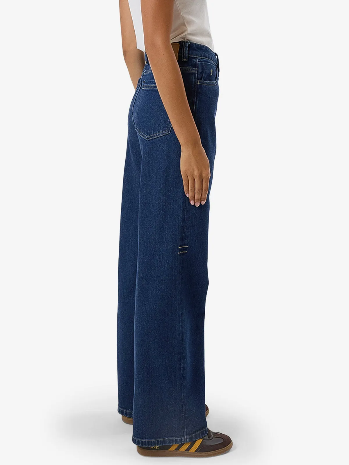 Cherry Stretch Jean in Union Blue