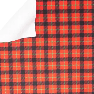 Christmas Plaid Printed Felt