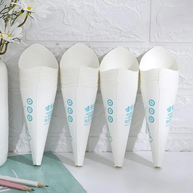 Ciieeo Portable Toilet 30Pcs Disposable Female Urination Device Paper Pee Funnel Women Portable Female Urinal Funnel Standing Pee for Pregnant Wounded Travel Camping Outdoor Activities Go Girl