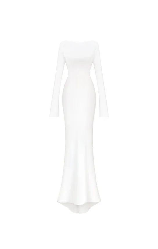 Classic Long Sleeves Dress
