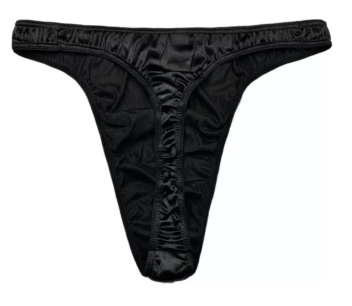 Classic Satin Thong