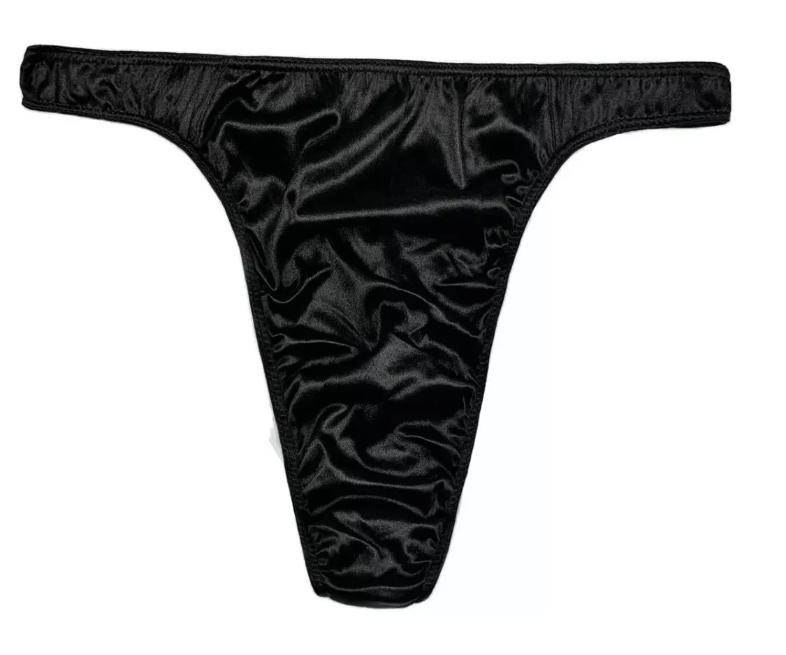 Classic Satin Thong
