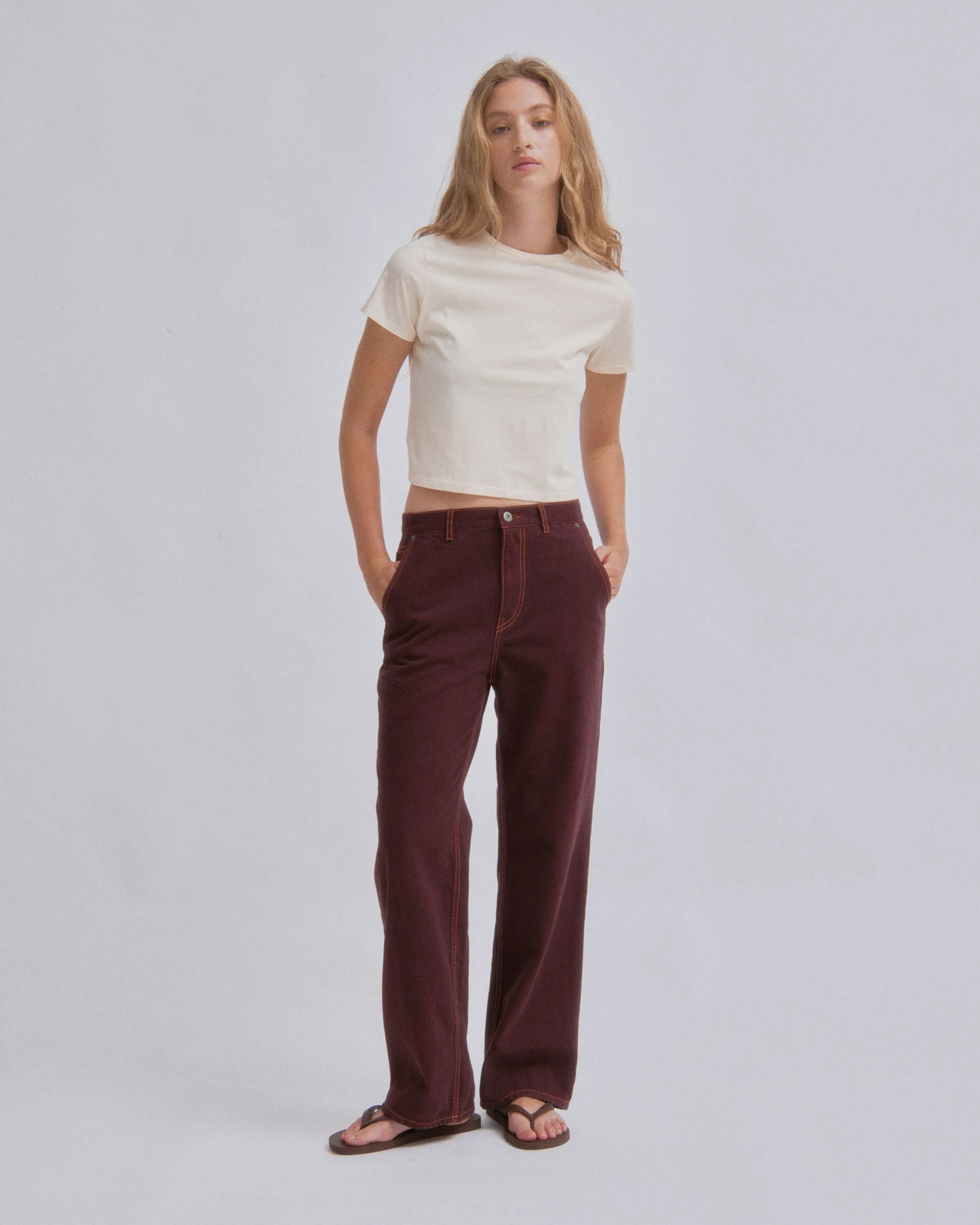 Compact Tee in Sherbet