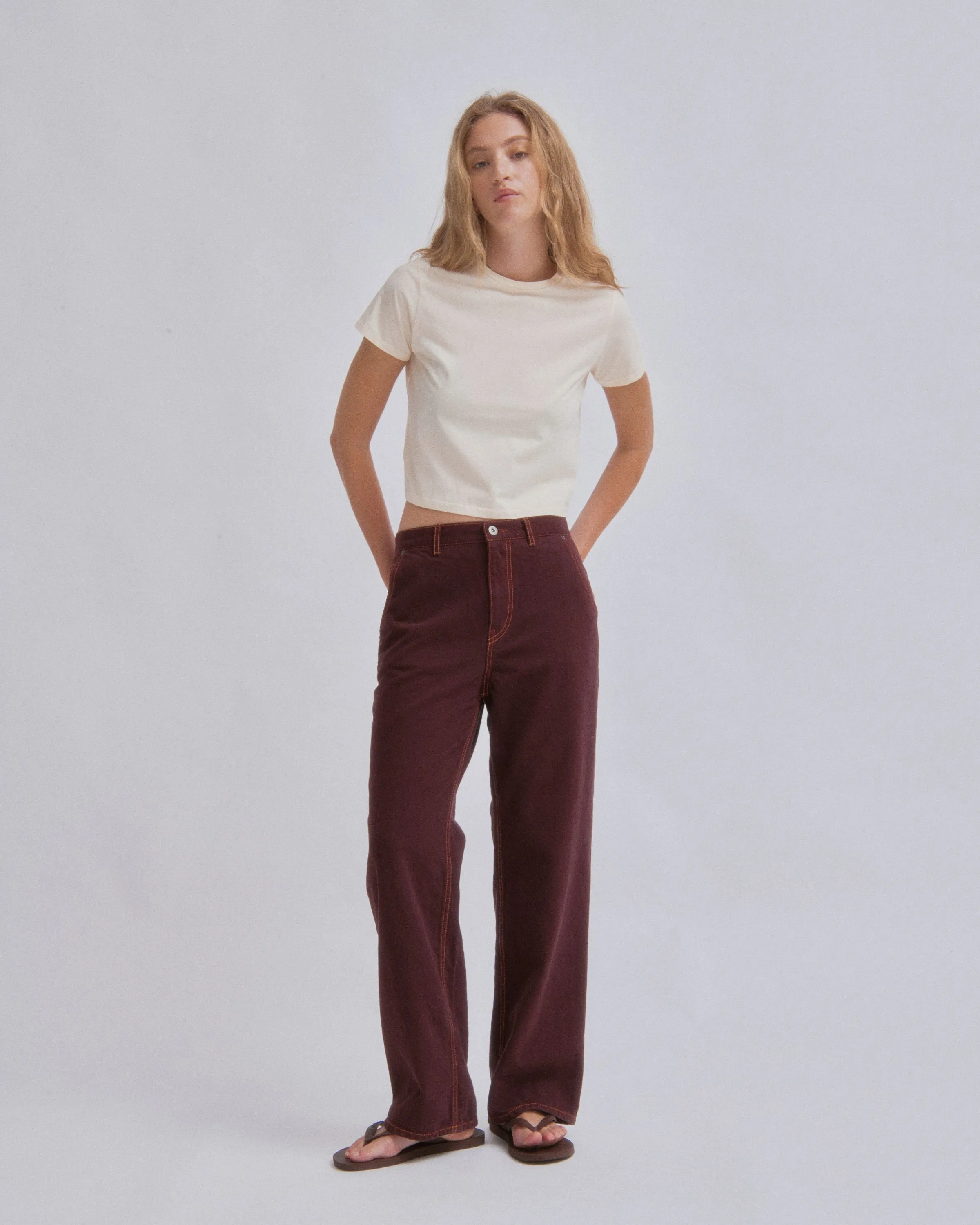 Compact Tee in Sherbet