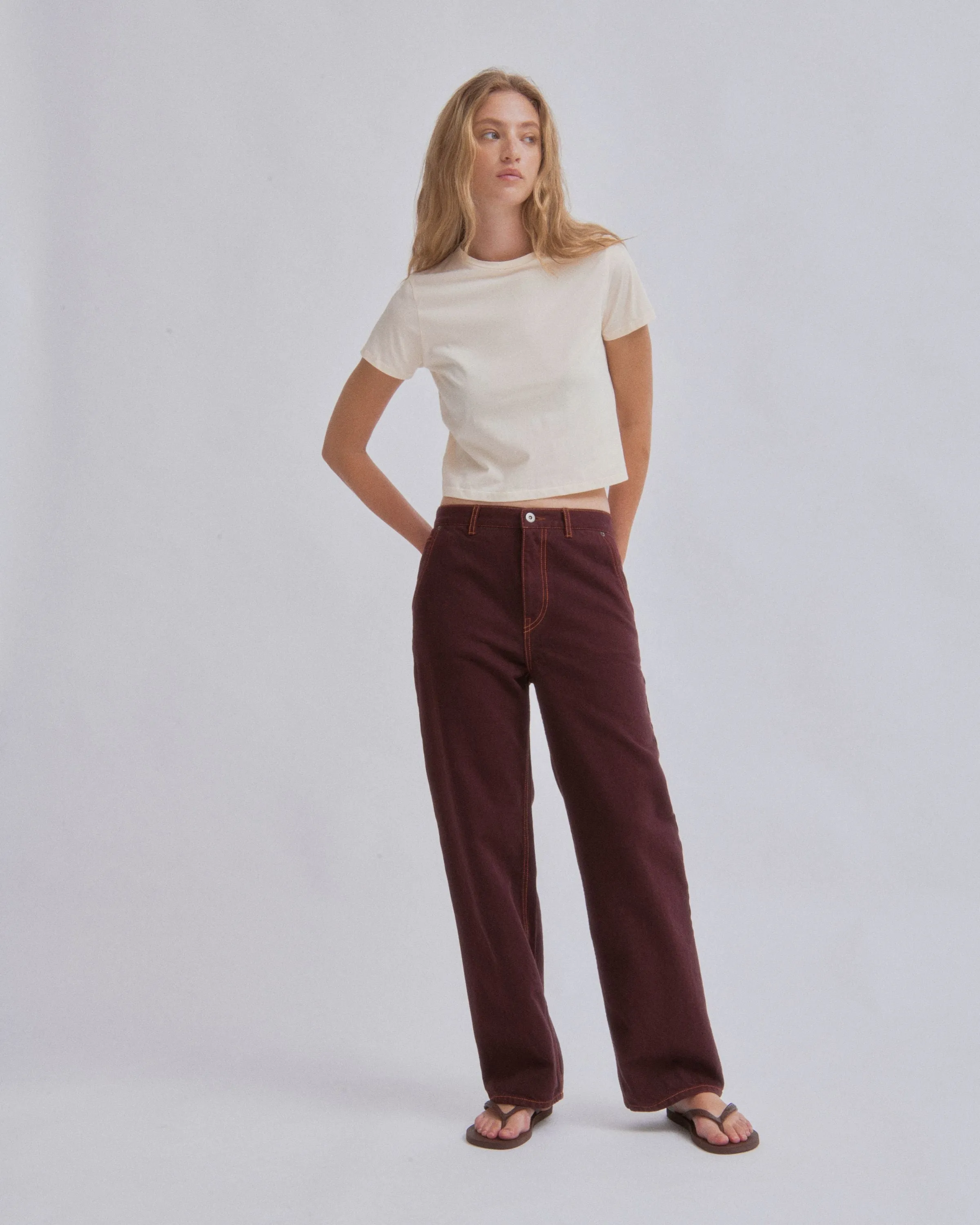 Compact Tee in Sherbet