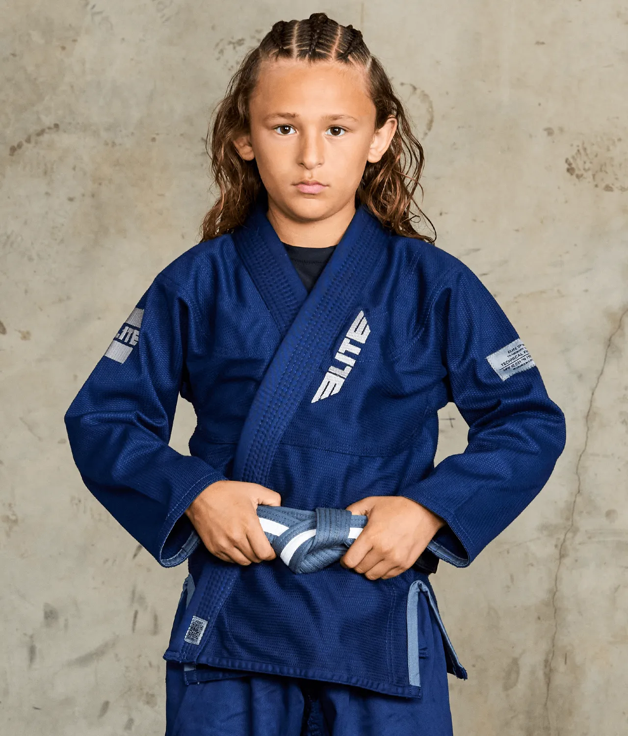Core Navy Brazilian Jiu Jitsu Kids BJJ Gi