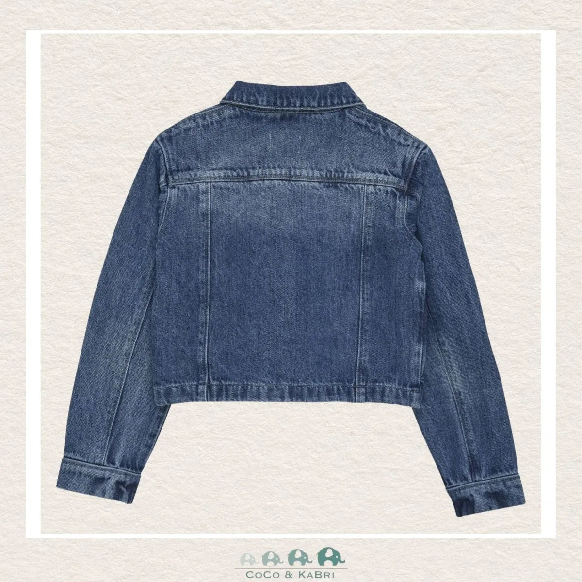 Creamie : Girls Cropped Denim Jacket
