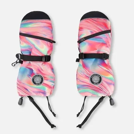Deux par Deux - Technical Mittens Printed Marble