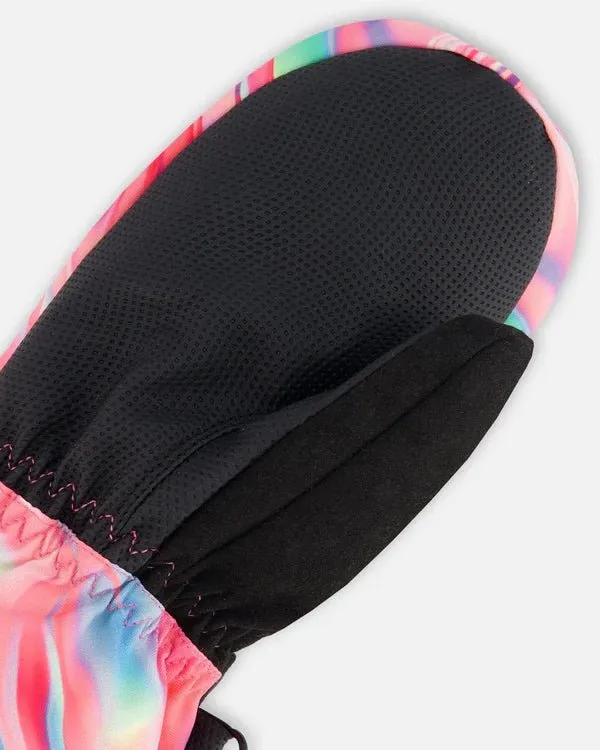 Deux par Deux - Technical Mittens Printed Marble