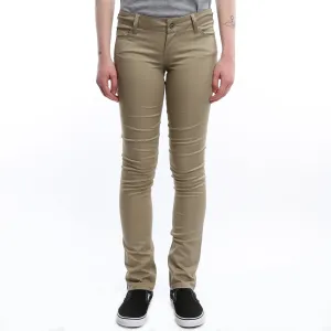 Dickies Womens 5-Pocket Classic Skinny Pant - Khaki