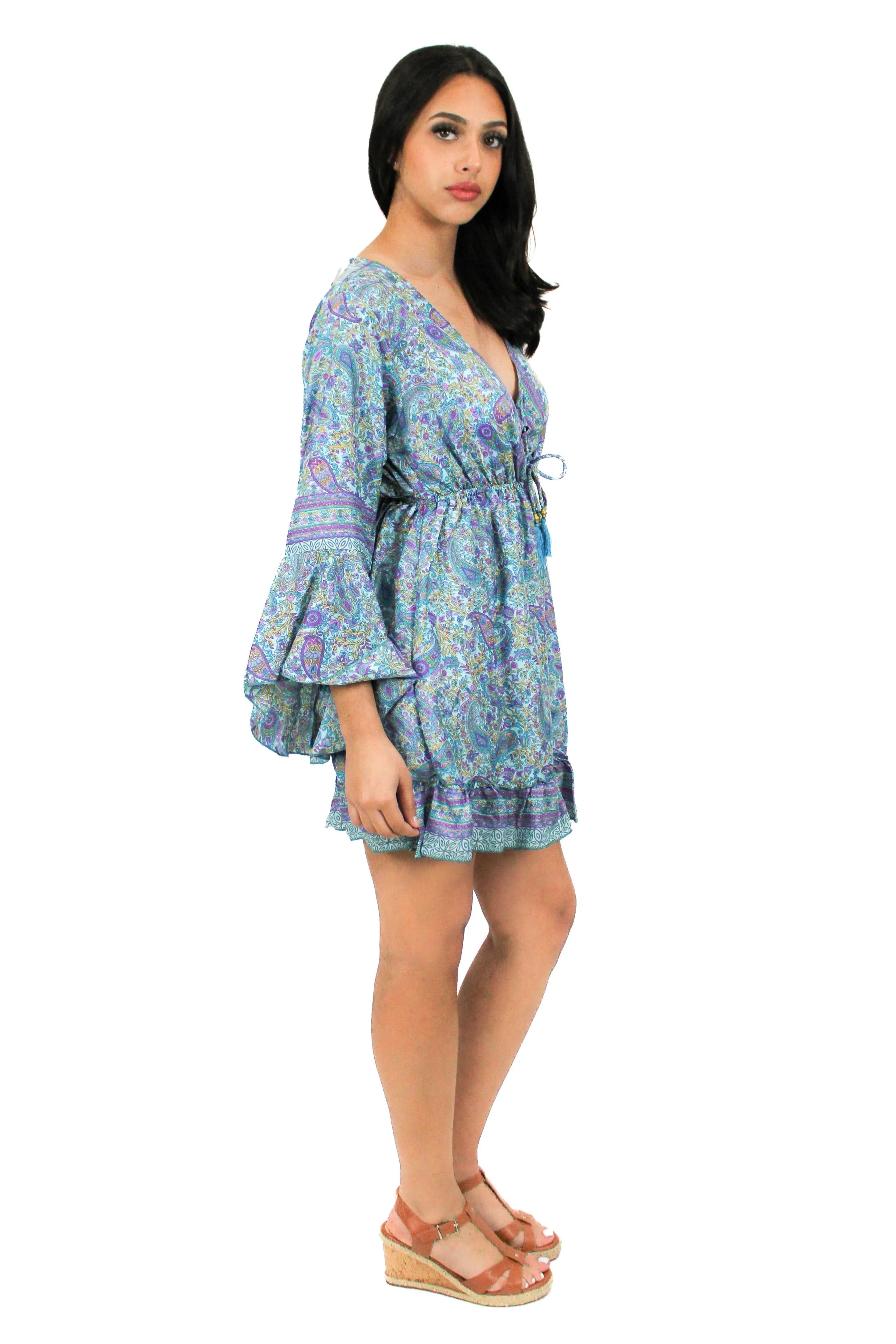 DK-5049 Dress in Lime Mix