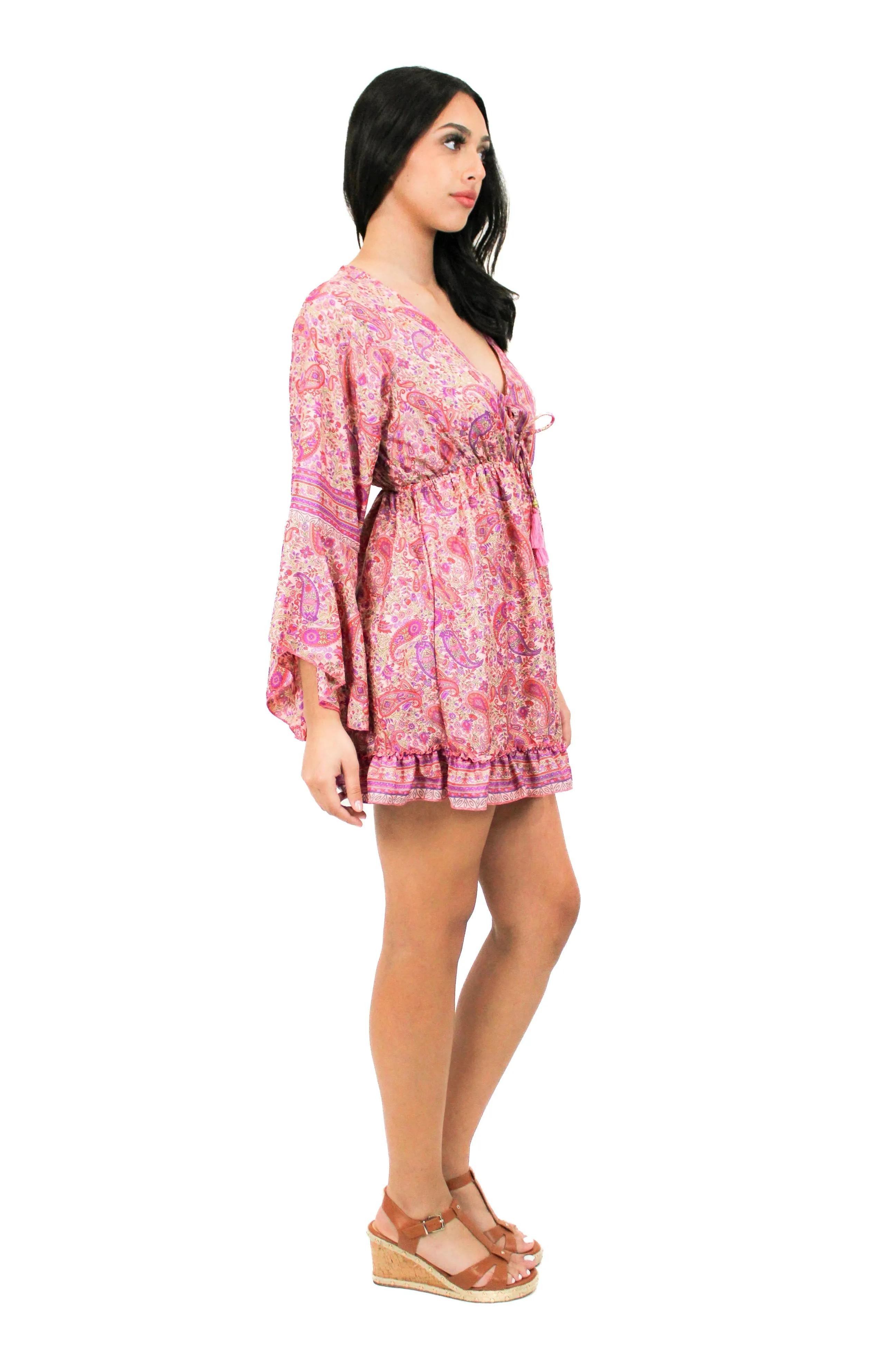 DK-5049 Dress in Lime Mix