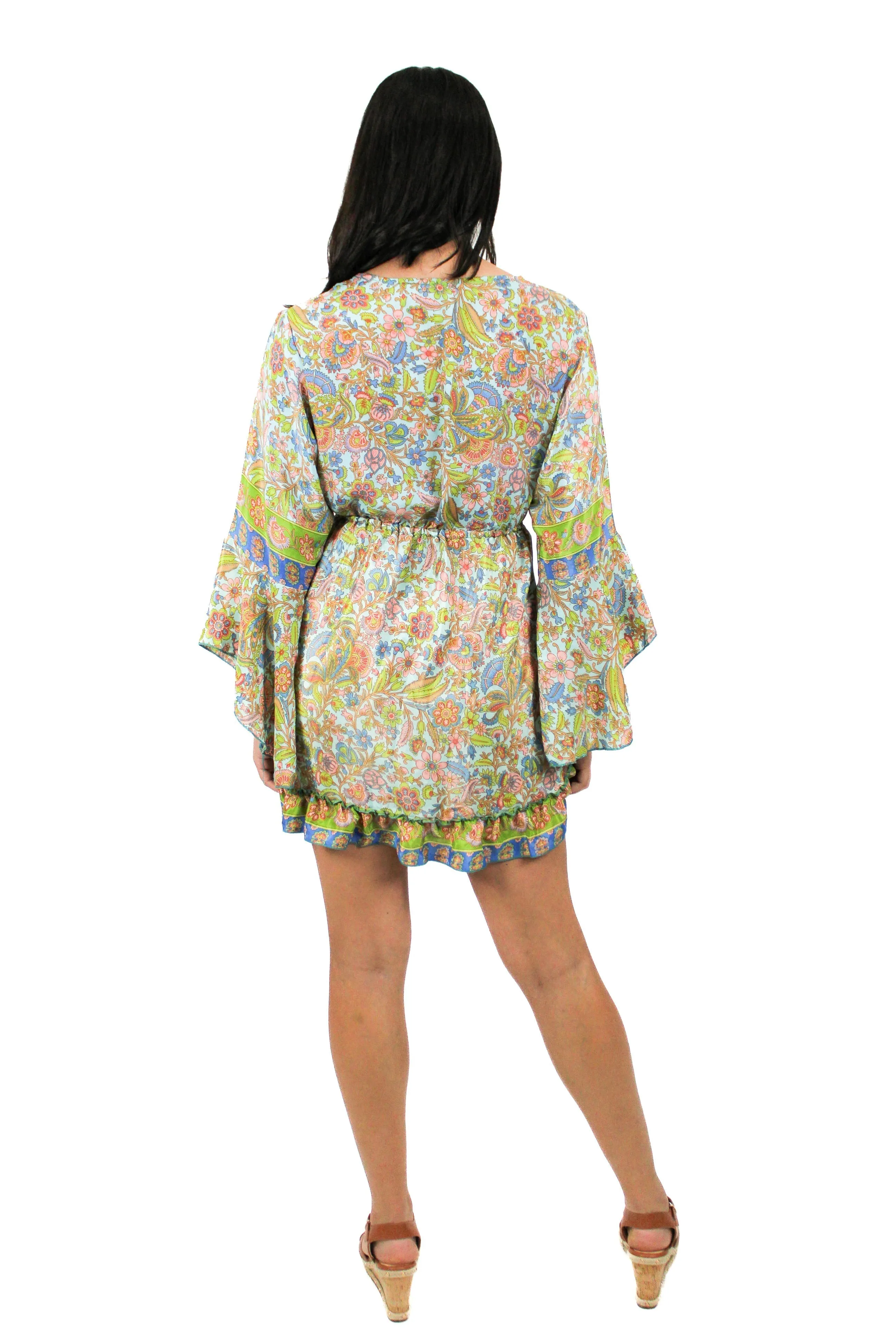 DK-5049 Dress in Lime Mix
