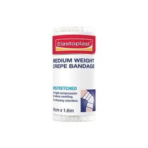 ELASTOPLAST Medium Crepe Bandage 10cmx1.6m
