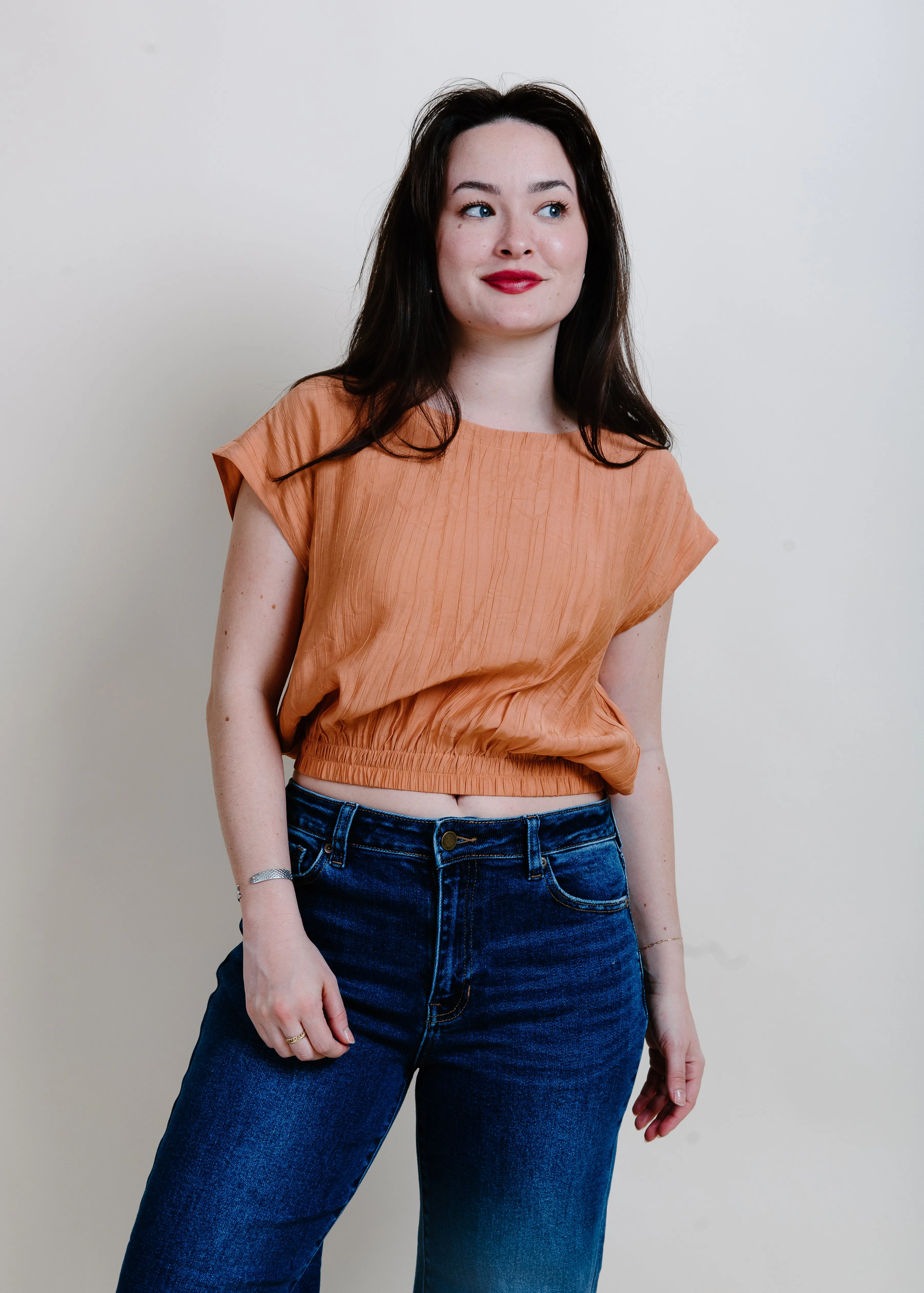 Ember Sun Top - Red Orange