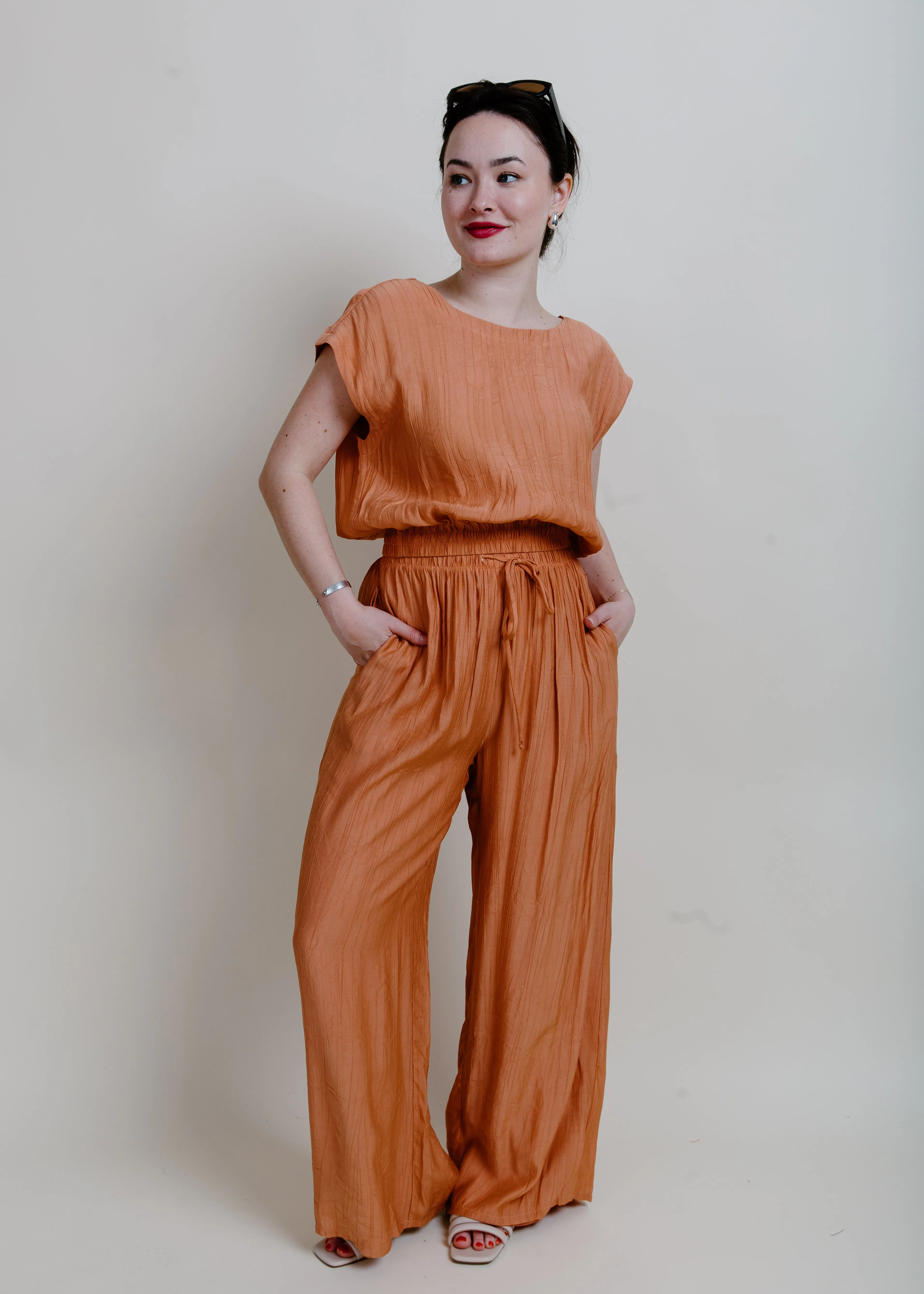 Ember Sun Top - Red Orange