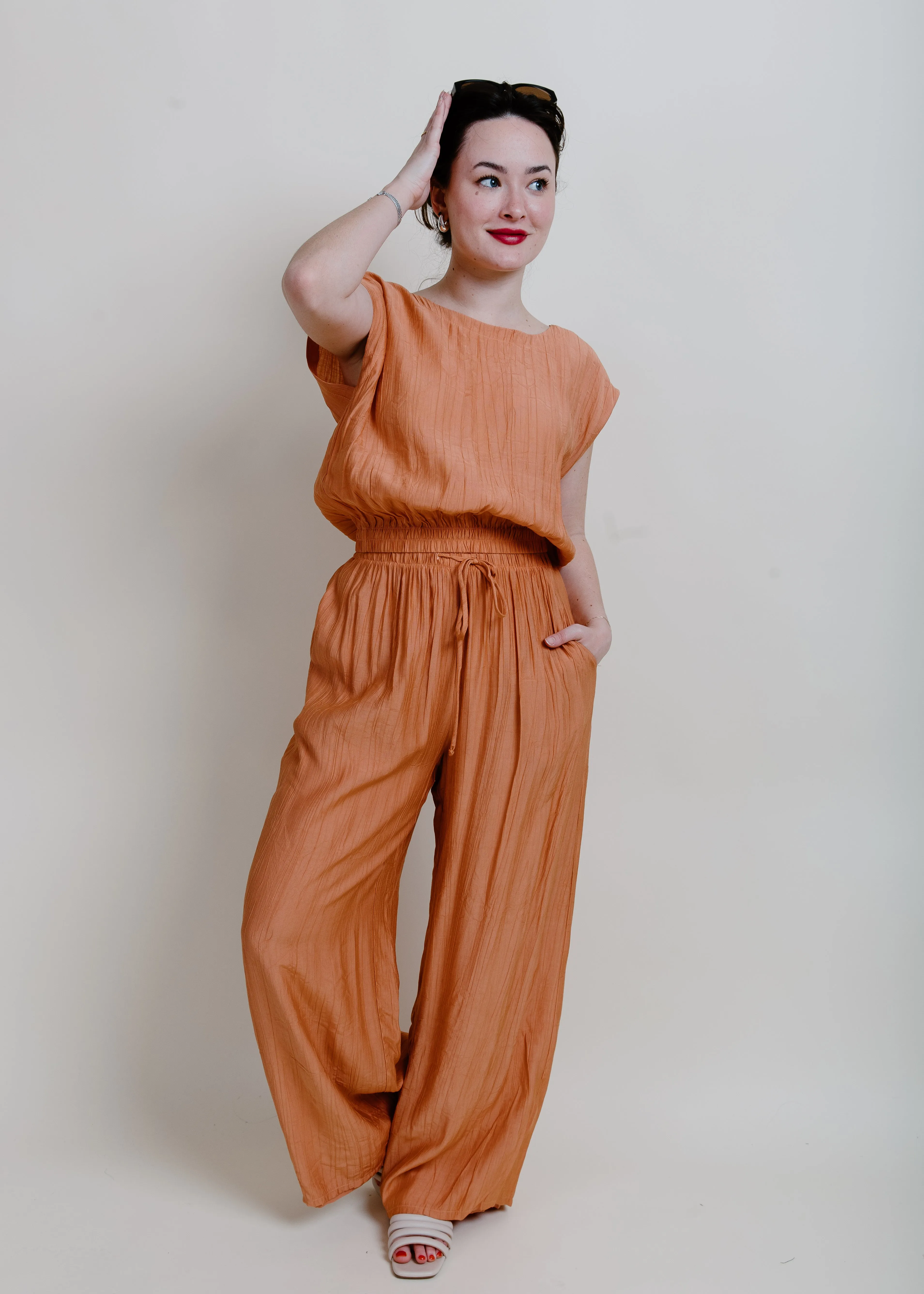 Ember Sun Top - Red Orange