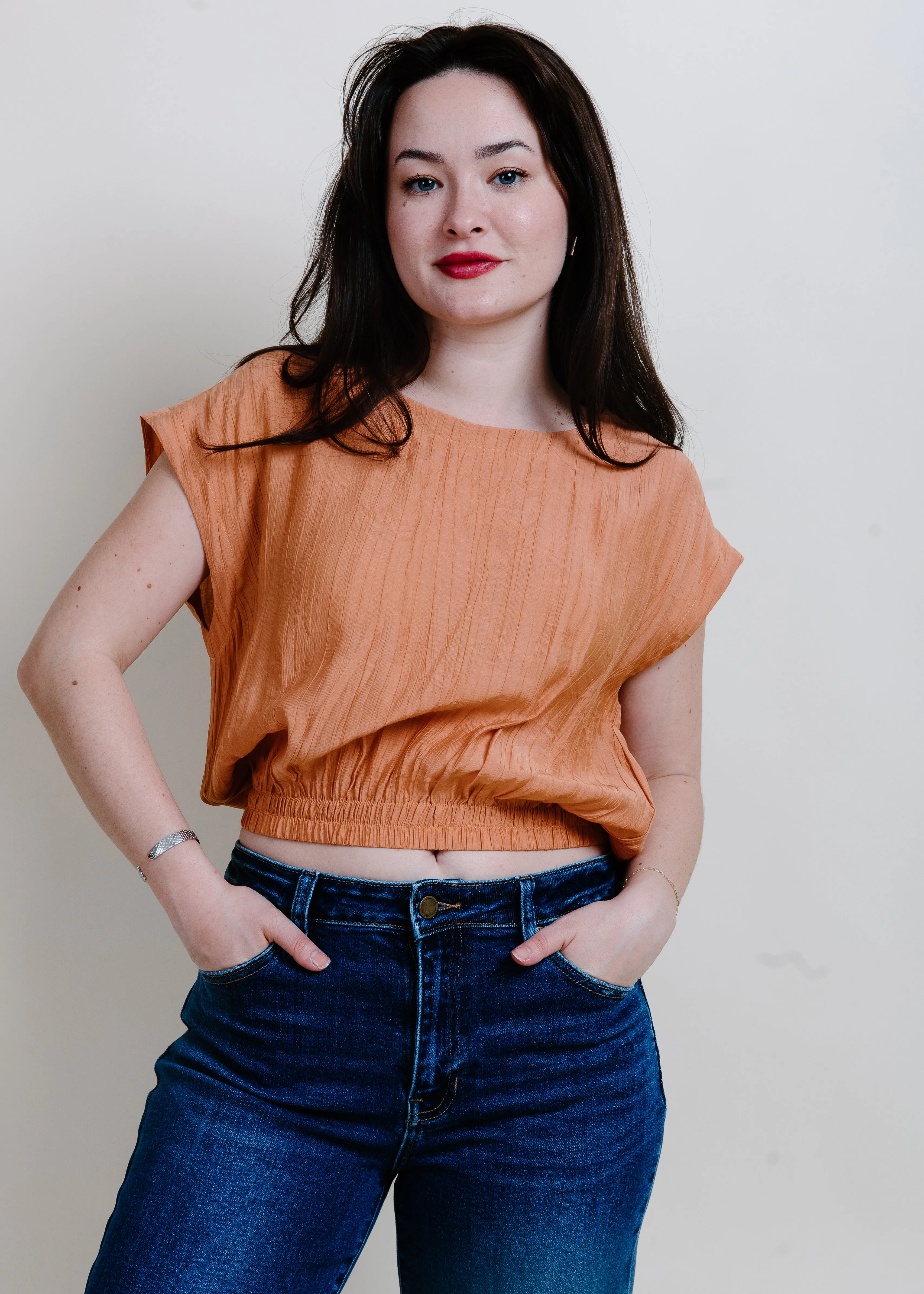 Ember Sun Top - Red Orange