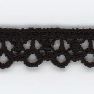 Embroidered Chemical Lace #50 Black