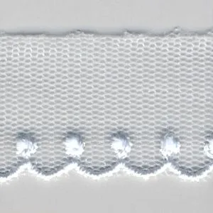 Embroidered Tulle Lace #81 Powder Blue