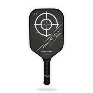 Engage Pursuit Pro MX 6.0 Raw T700 Carbon Fibre Pickleball Paddle