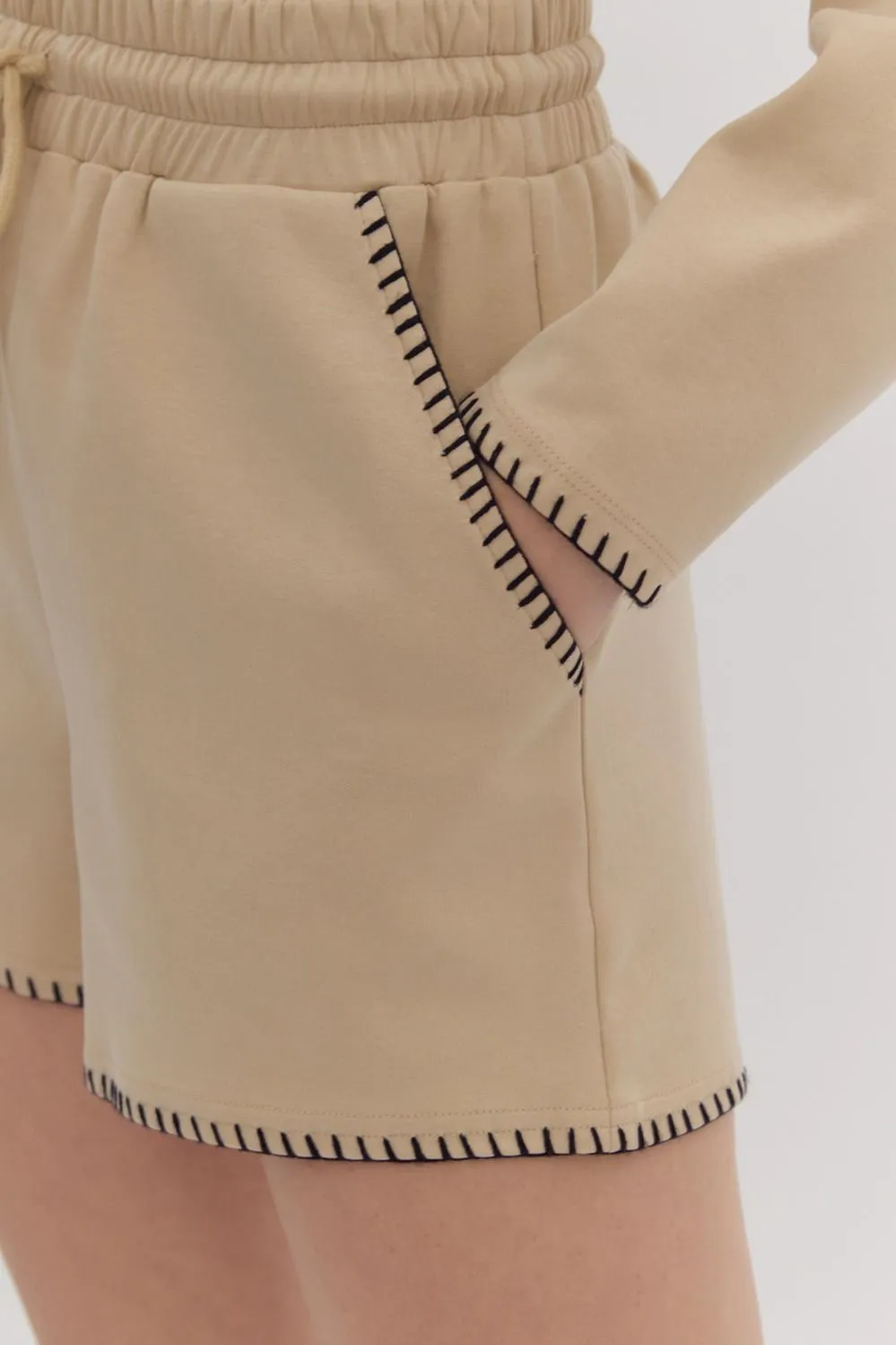 Erin Taupe Shorts